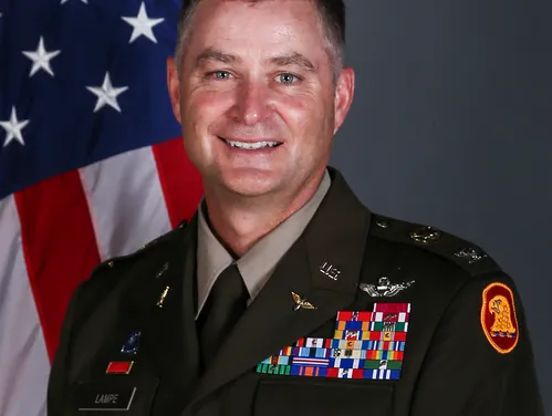 Col. Charles Lampe, Deputy Adjutant General-Army, Iowa National Guard