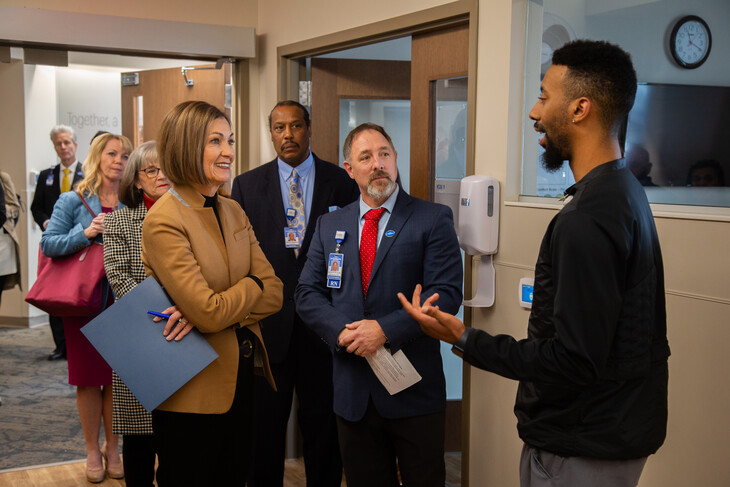 Building a Strong Competitive Iowa Governor Kim Reynolds