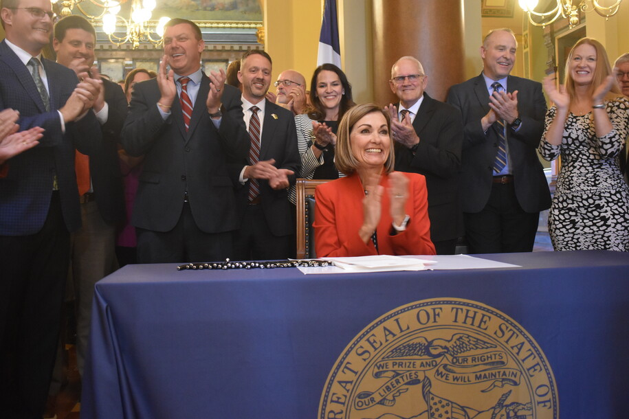 Gov. Reynolds signs tax bill